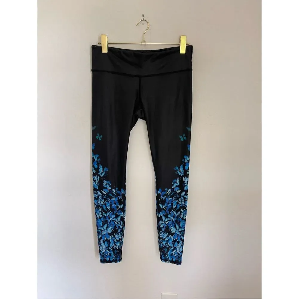 ALO YOGA Butterfly Leggings Size Medium
